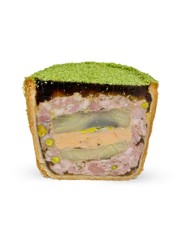 Pâté en croûte artichaut foie gras